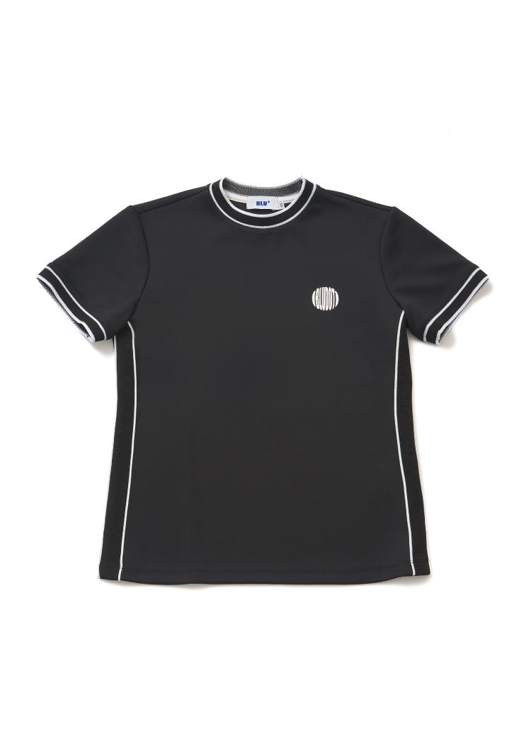 Blue Dot Line Point T-Shirt_Bk 85