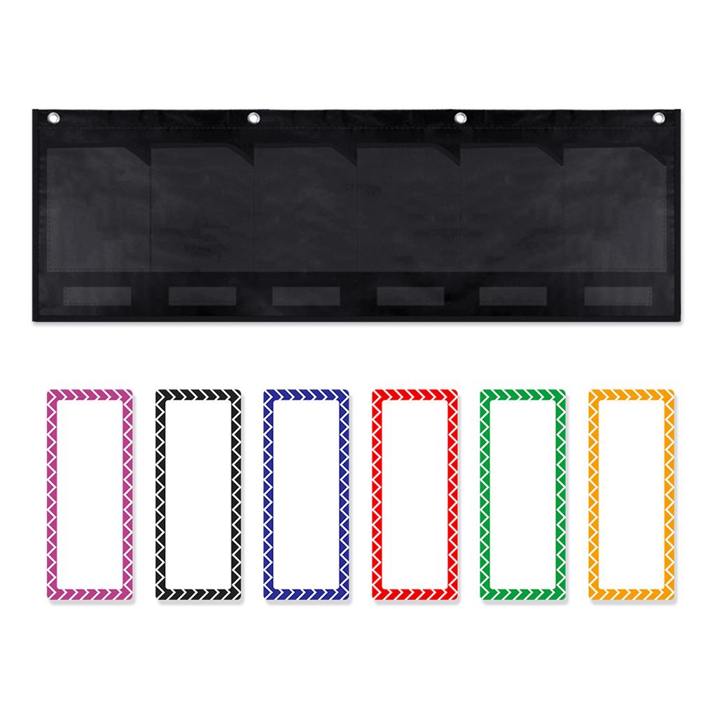Storage Pocket Chart, Wall Storage Pocket Chart for Children Drawings,