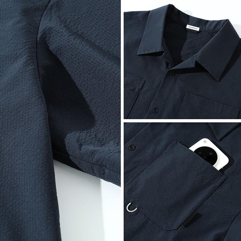 Mark Fairwhale Men's Seersucker Short-Sleeve Polo Shirt