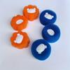 6pc Reusable Pet Hair Removal Laundry Balls Blue Fuzzy Cleaning Balls To Prevent Clogs,Machine Safe Pet Hair Laundry Accessories