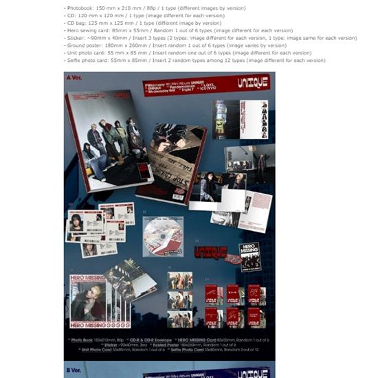 P1Harmony 9th Mini Album - ?UNIQUE (?Photobook Ver.)