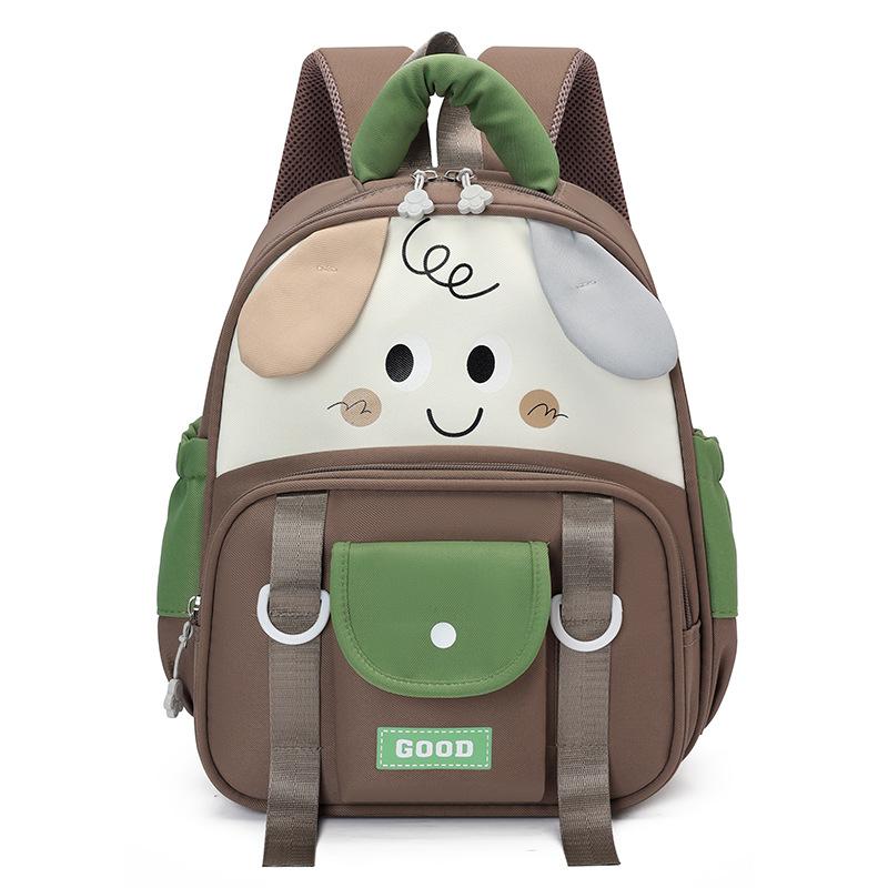Schattige Cartoon Kleuterrugzak in Koreaanse Stijl voor Meisjes, Lichtgewicht Peuter Schooltas, 3-6 Jaar, Waterdichte Rugzakken voor Kinderen