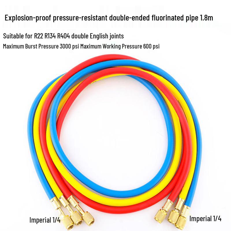 

High-Pressure Refrigerant Charging Hose Set
