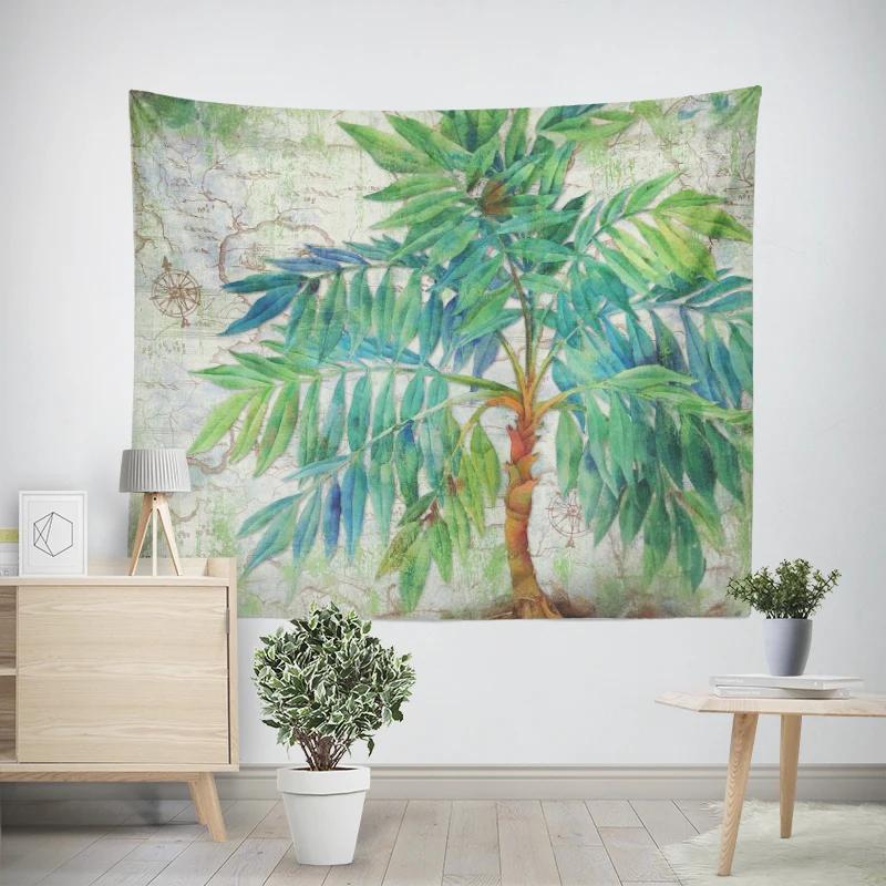 Modern Wall Decoration Aesthetics Home Hawaii Tapestry Rural Nostalgia Hanging Large Fabric Autumn Bedroom Hanging Fabric