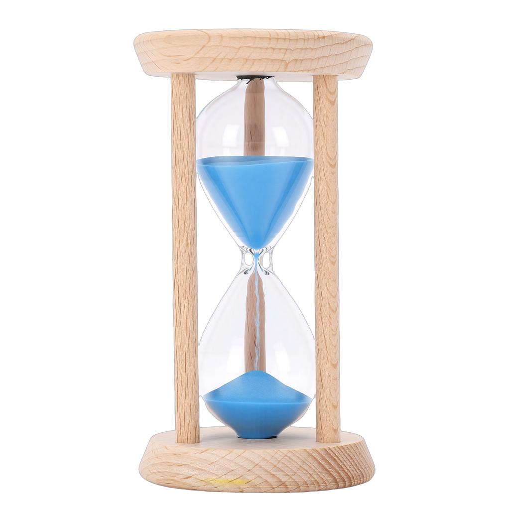 Sand Timer Wooden 5 Minute Hourglass Desktop Decoration 5 Minute Sand Timer For Cooking Baking Meditation Classroom
