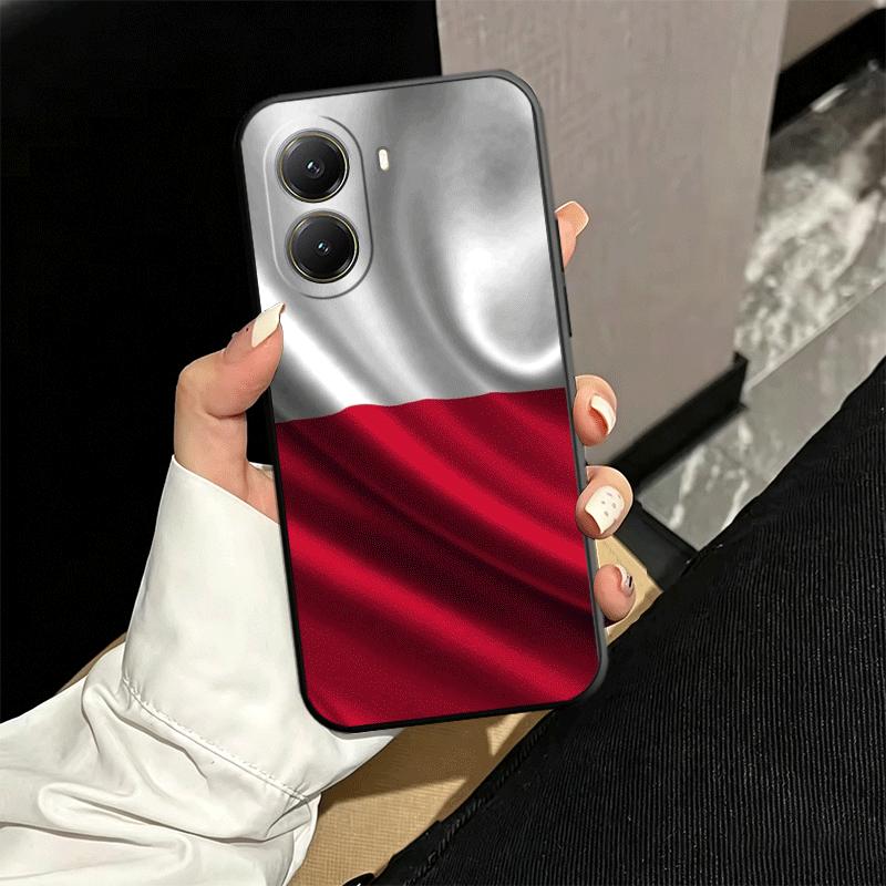 Poland Flag White Red Soft Phone Case for Xiaomi Poco X5 X6 X7 X8 Pro Max X3 F7 F8 Ultra M8 M7 M6 M5 Redmi 15 15C 14C 13C 12C X4