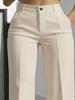 Pantaloni Eleganti da Donna 2025 a Vita Alta, Modellanti, Gamba Dritta