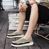 Men's Fashion Leisure Sandals Male Summer Breathable Trendy Casual Shoes Lightweight and Comfortable Wide Toe Shoes