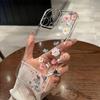 Aesthetic Flower Clear Phone Case For iPhone 17 Air 16E 16 15 14 11 Pro Max Plus 13 12 Mini 8 7 X Transparent Shockproof Cover