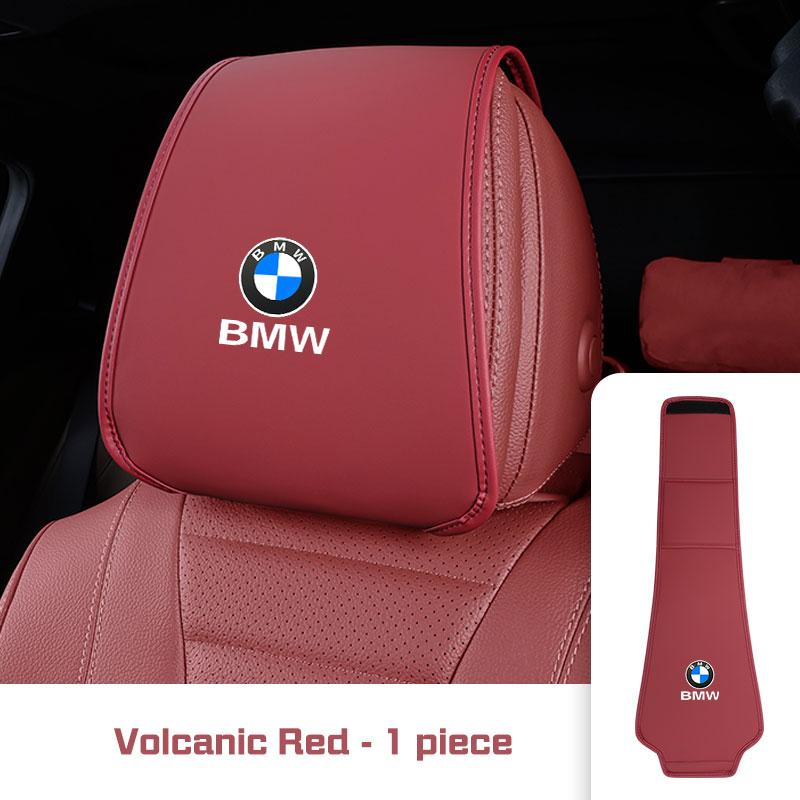 Leather Car Seat Headrest Protective Cover Accessories For BMW 1 2 3 4 5 6 7 Series G20 G30 F48 E90 E36 F30 F10 X1 X3 X4 X5 X6X7 II9