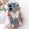 For Infinix Smart 20 Case X6840 X6840B Luxury Flowers Butterfly Painted Phone Cover Case For Infinix Smart 20 Smart20 Soft Shell
