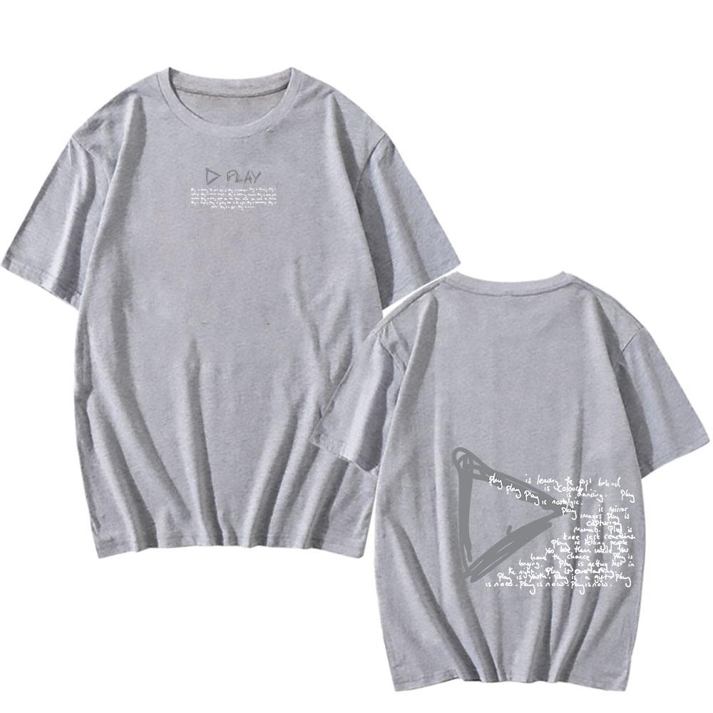 Ed Sheeran Play T-shirt NEW Album Printing Fashion 2025 Tshirts Cotton Short Sleeve Male T Shirt Summer Hip Hop Streetwear Mens