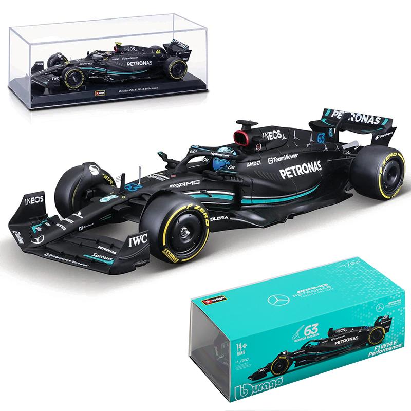 Bburago 1:24 RedBull RB19 Alloy Car Model F1 Racing 2023 Vehicles Toys Diecast Voiture Gift Red Bull RB18 SF23 W14 F1-75