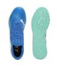 Soccer Cleats Training Shoes Future 7 Play TT 107943 2024 Color Hyperlink White cm [Puma] Men's Fall/Winter Blue/Mint (01) 27.5