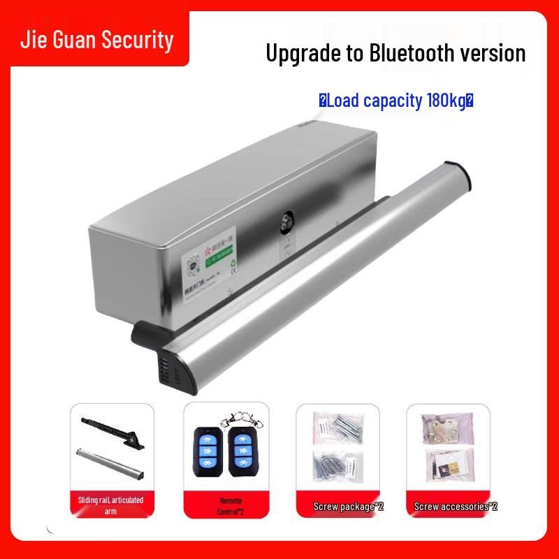 Автоматический электрический открыватель и закрыватель дверей с датчиком - Полный моторизованный комплект для распашных дверей