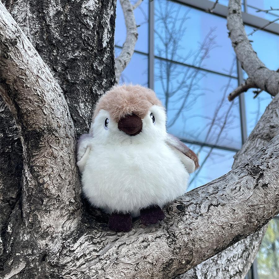 

Милая милая маленькая птичка подвеска плюшевая игрушка кукла маленький воробей сумка подвесное украшение брелок кукла кукла кукла height about 10cm