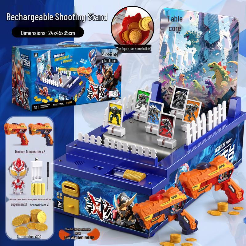 Boys' Christmas Gifts: Parent-Child Two-Player Strategy Shooting Board Game