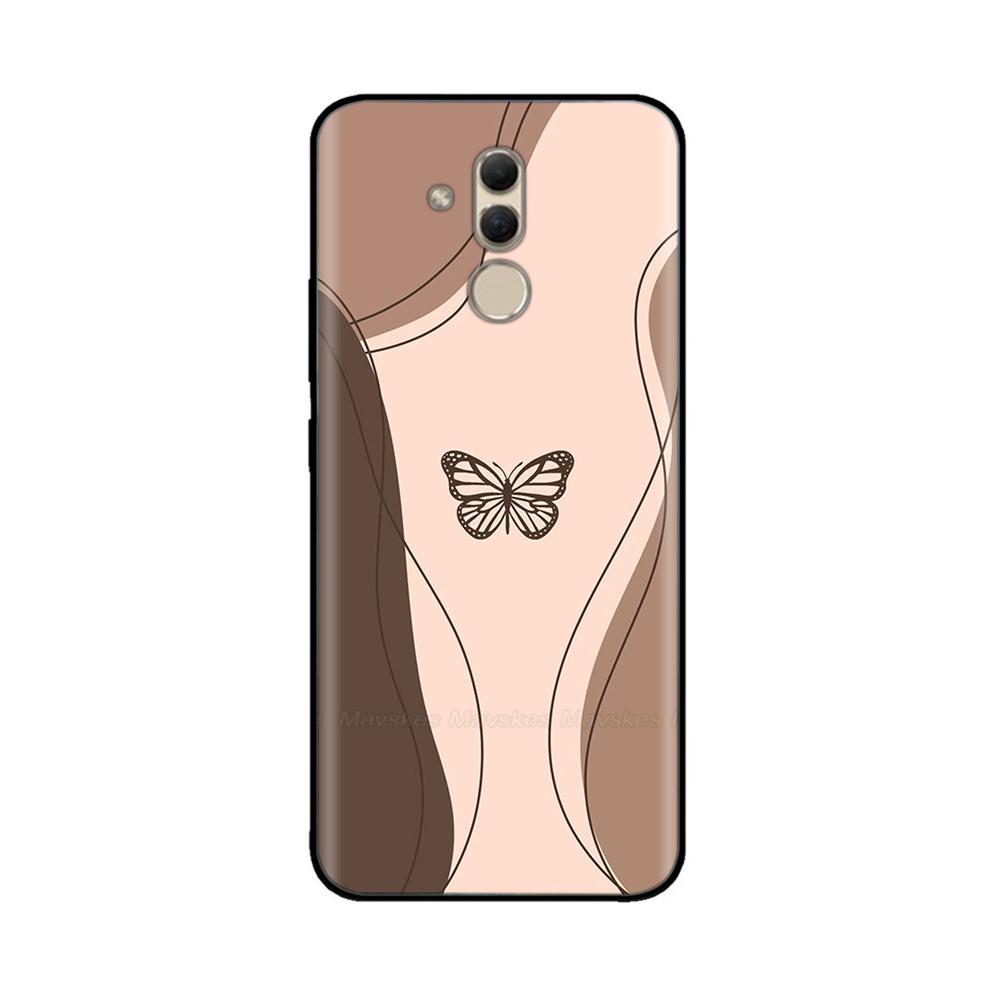 For Huawei Mate 20 Lite Case Cartoon Soft Silicone Phone Cover For Huawei Mate 20 Mate20 Pro Cases Bags Shockproof Painted Cover