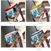 Fashion Hiphop Cartoon Street Style Graffiti PU Leather Messenger Bag Female Travel Women Shoulder Bags Crossbody Bag Ladies Handbag