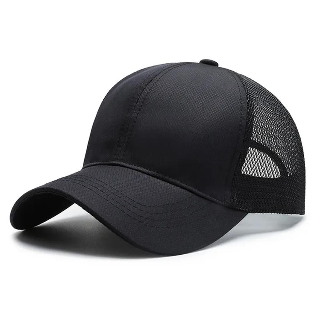 Summer Solid Color Mesh Light Plate Baseball Cap Men's and Women's Casual Sunscreen Hats Hip Hop Hat Golf Caps