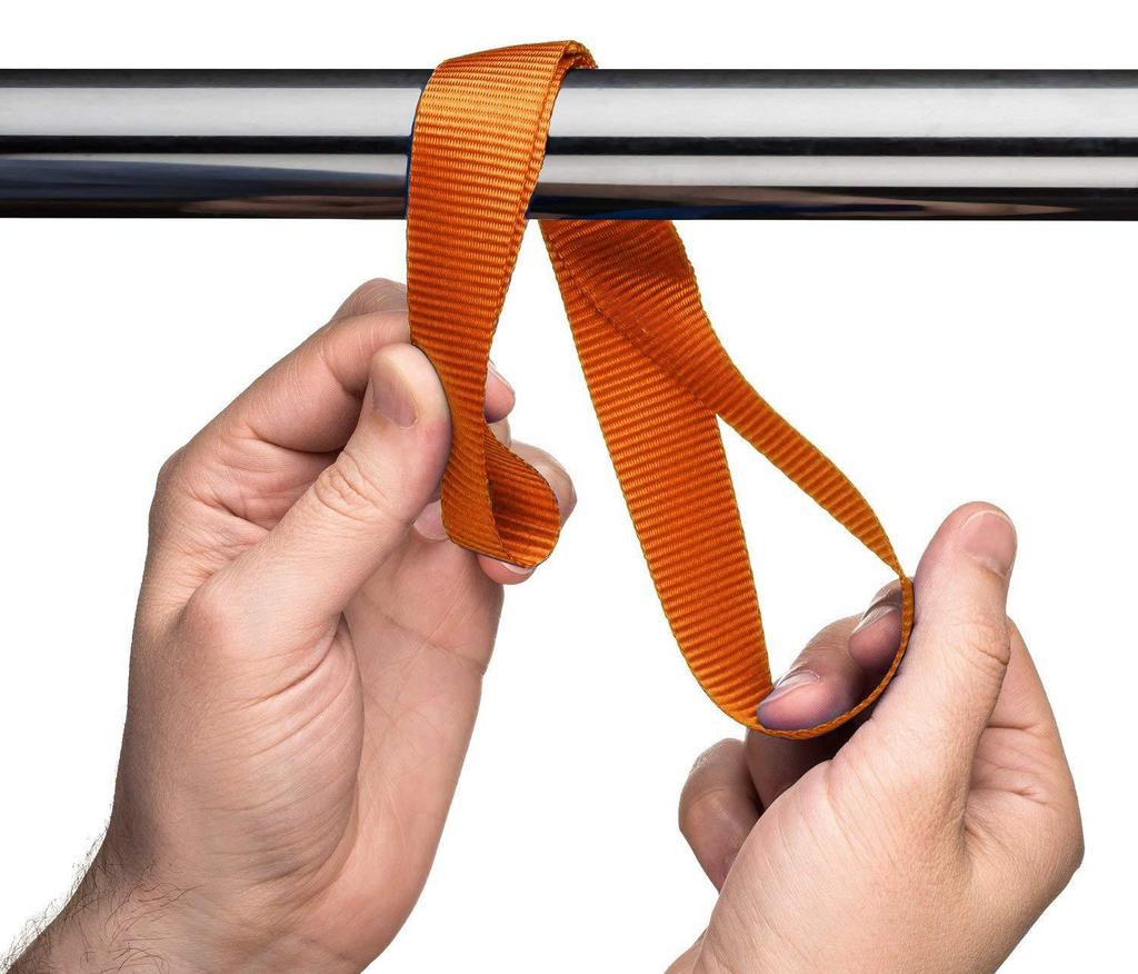 6pcs Soft Loop Tie Down Straps For Securing Cargo ATV UTV Motorcycles Scooters Dirt Bikes Lawn Garden Equipment 15.9inch/40.5cm