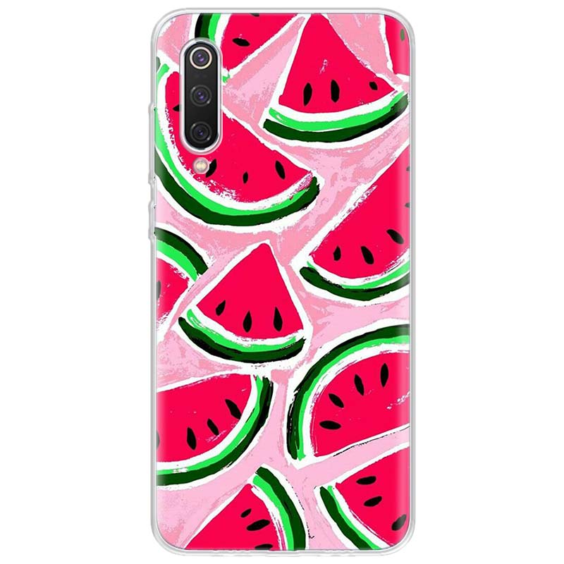 

banana watermelon fruit summer Phone Case For Xiaomi Redmi Note 10 11 12 13 14 15 Pro Plus 11S 12S 14S 11T 11E 10S Soft TPU Back Note 13 Pro Plus