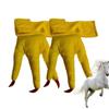 Funny Chicken Legs Socks Realistic Chicken Costume Shoes Chicken Feet for Horse  Halloween Party