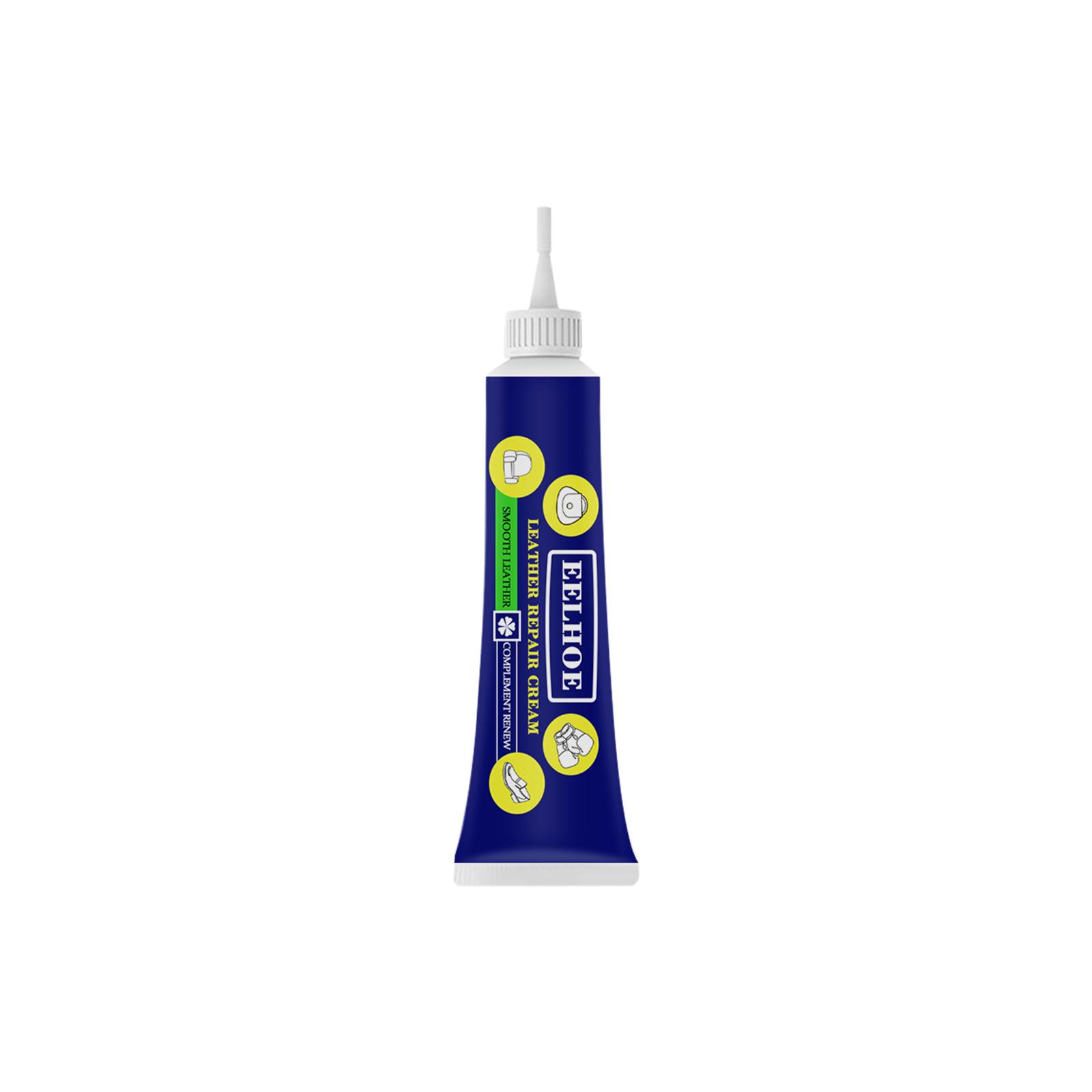 

EELHOE Leather Repair and Care Cream - Refresh and Renew Leather Color for Cars, Bags, Shoes, and Sofas.