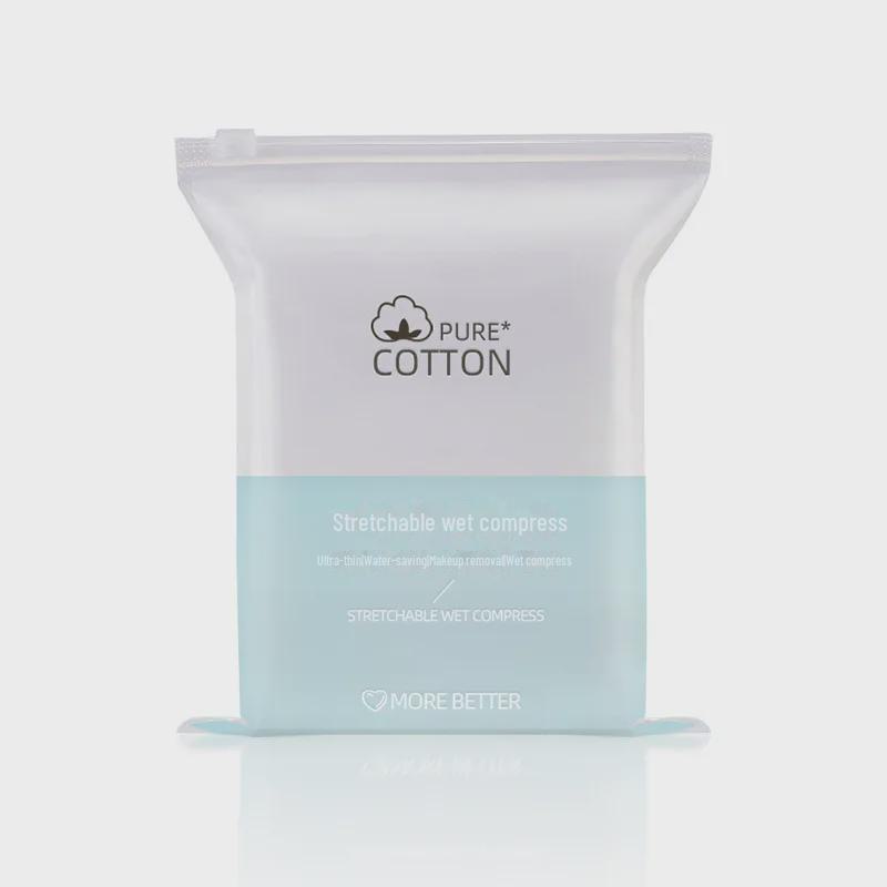 Stretchable Cosmetic Cotton Face Towel: Disposable, Moisturizing Makeup Remover & Sheet Mask Paper.
