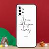 Kristus Jesus Biblisk Vers Korsfodral För Samsung Galaxy A36 A56 A06 A13 A53 A32 A12 A22 A52 A35 A17 A16 A55 A15 A54 A34 A14