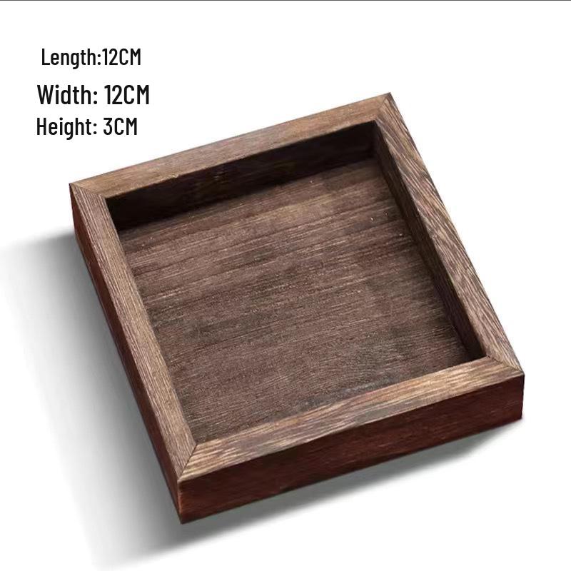 

Seven-Piece Chinese Tea Tray Set with Multi-Grid for Dried Fruit and Tea Boiling