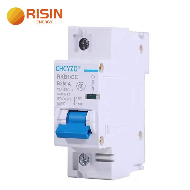 Top-Rated CHCYZO 1P/2P DC Circuit Breaker for EVs, 12V/24V High Current Battery Switch