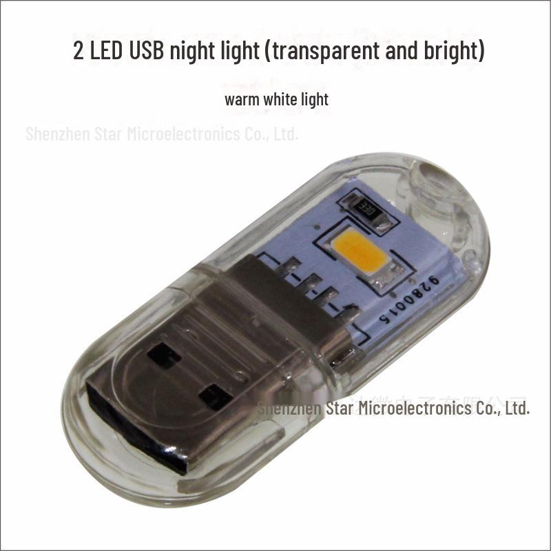 Mini USB LED Night Light Portable Desk Lamp