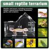 Reptile Enclosure For Tarantula, Gecko Chameleon,Beetle Mantis,And Hermit Crab-Acrylic Jumping Spider Enclosure Versatile