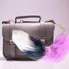 Faux Furs Foxes Tail Keychain Furry Furs Foxes Tail Keyring Handbag Hangings Charm Pendant Foxes Costumes Gift for Women