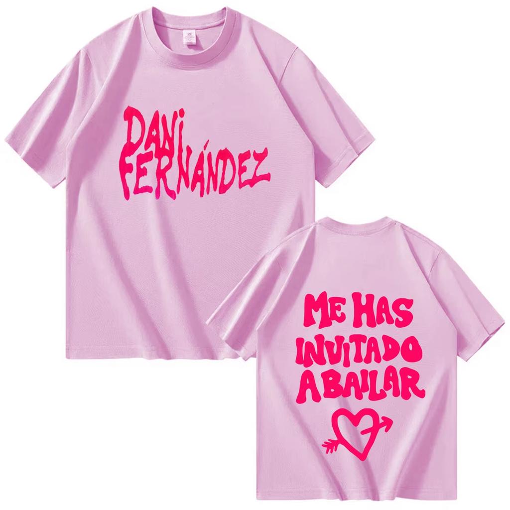 Rapper Dani Fernandez Merch 2026 Harajuku T Shirts Unisexs Women ONeck Tee Shirts 90s Casual Short Sleeve Tshirt Streetwear