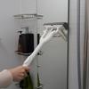 [Online Exclusive Color] Azuma Water Absorbent Mop with Super Absorbent Wringer, Mini, 43cm Long, 19cm Wiping Width, Easy Wringing, White
