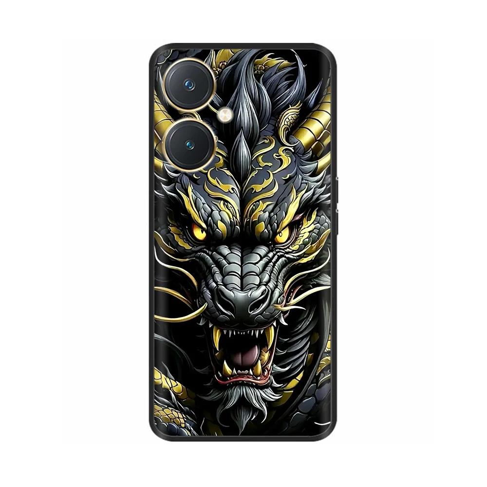 For Vivo Y27 5G Case New Design Soft Cover Slim Case For VivoY27 5G V2302 V2322 Cases Liquid Silicone Fundas For Vivo Y36 5G