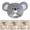 Trendsetting Fun Koala Hat for Douple Engagement Wedding Photo Props Party Wear Novelty Headgear Props