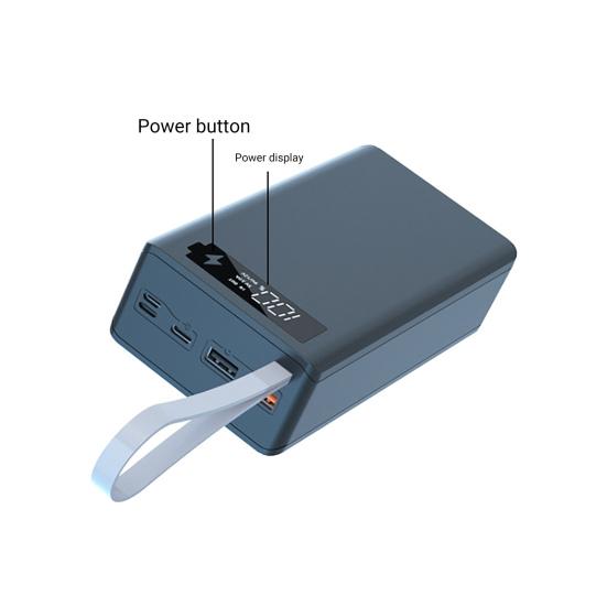 C12 Power Bank Detachable DIY 12x18650 Shell Solderless QC PD Portable Charger Case