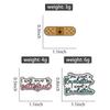 Heart Band Aid Enamel Pins Musical Révélation Quotes Brooch Lapel Badges You Will Never Be Satisfied Jewelry Gift for Friends