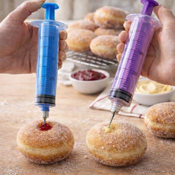 Seringue de Pâtisserie - SIROCO - 50 mL - Aiguille Inox - Précision - Usage Chaud &amp; Froid