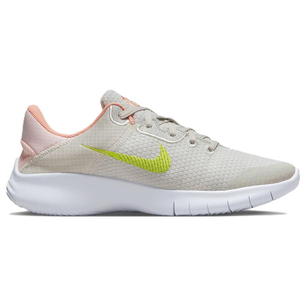 Nike Flex Experience Run 11 Next Nature Light Bone Atomic Green Damen Sneaker Creme Atmosphere Crimson-Bliss DD9283-004