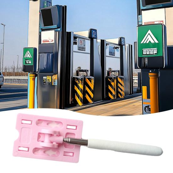 Retractable Card Reacher Stick Parking Lever Swiping Card Stick for Car Stainless Steel Parking Payment Pole Swiping Tool