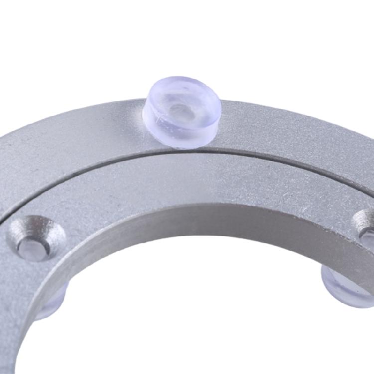 Swivels Base Revolving Stand Practical Revolving Disc for 20-25cm Glass Plate