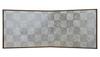 Mini Folding Screen, Silver Checkered, Two-Panel, Horizontal, 14.0cm X 36.0cm