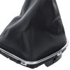 Seat Altea 2004- Gear Shift Knob Black-Beige with Gaiter and Chrome Frame, 6-Speed