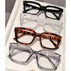2Pcs/3Pcs/4Pcs Classic Fashionable Square Frame Non-Prescription Glasses Suitable for Daily Wear, Office Work, and Studying