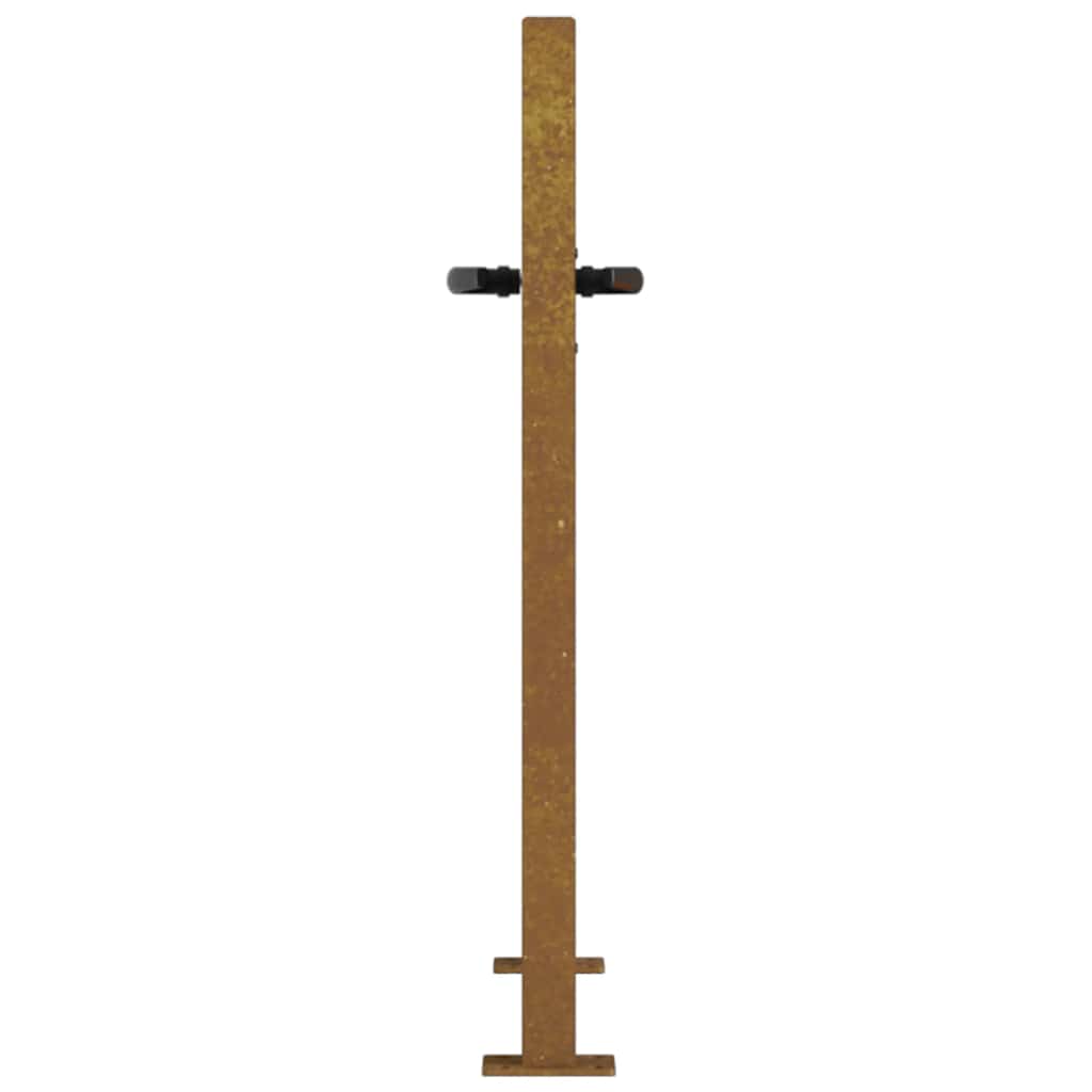 Garden Gate 100x75 Cm Corten Steel