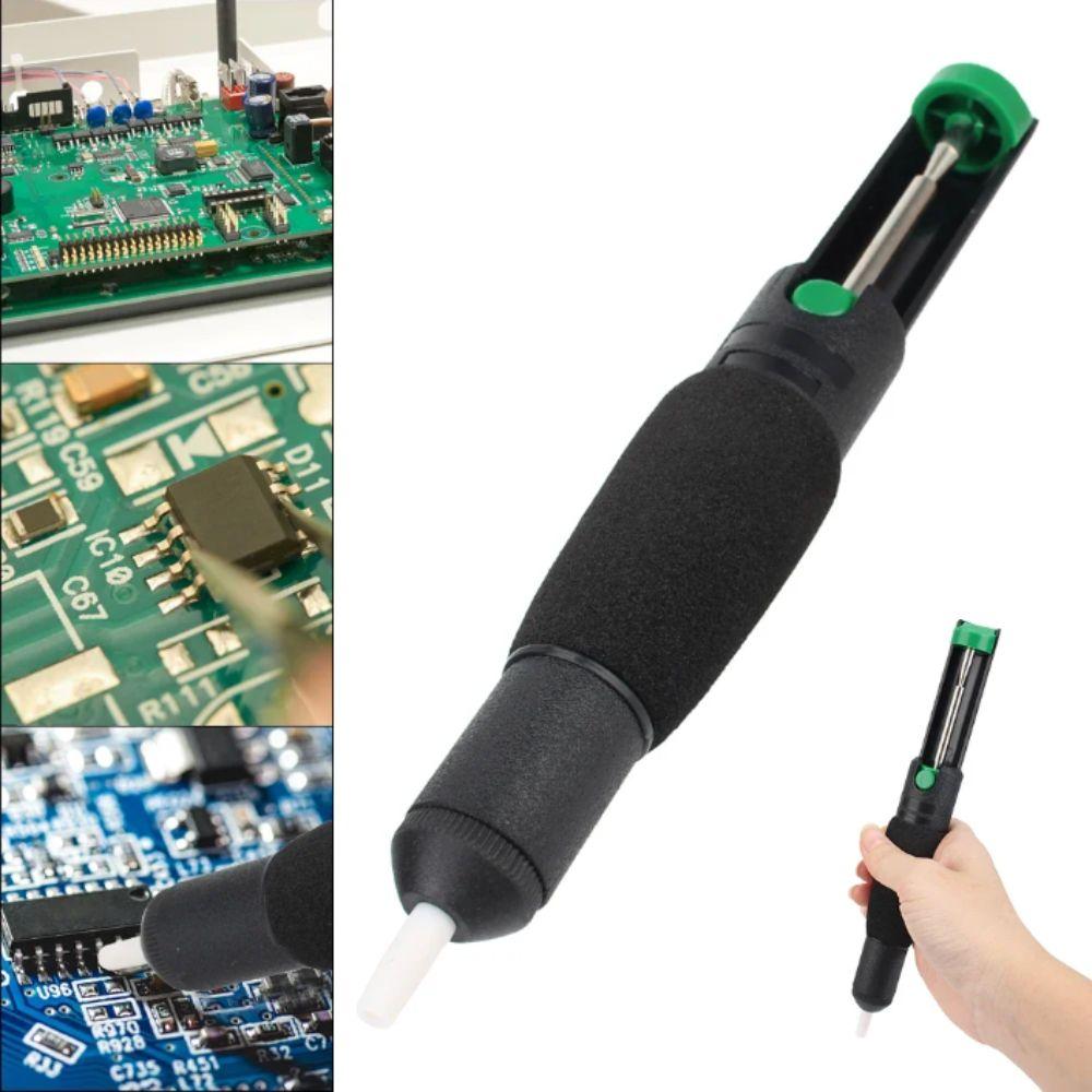 Aluminum Metal Soldering Sucker Hand Welding Desolder Tool Desoldering Pump  Component Removal